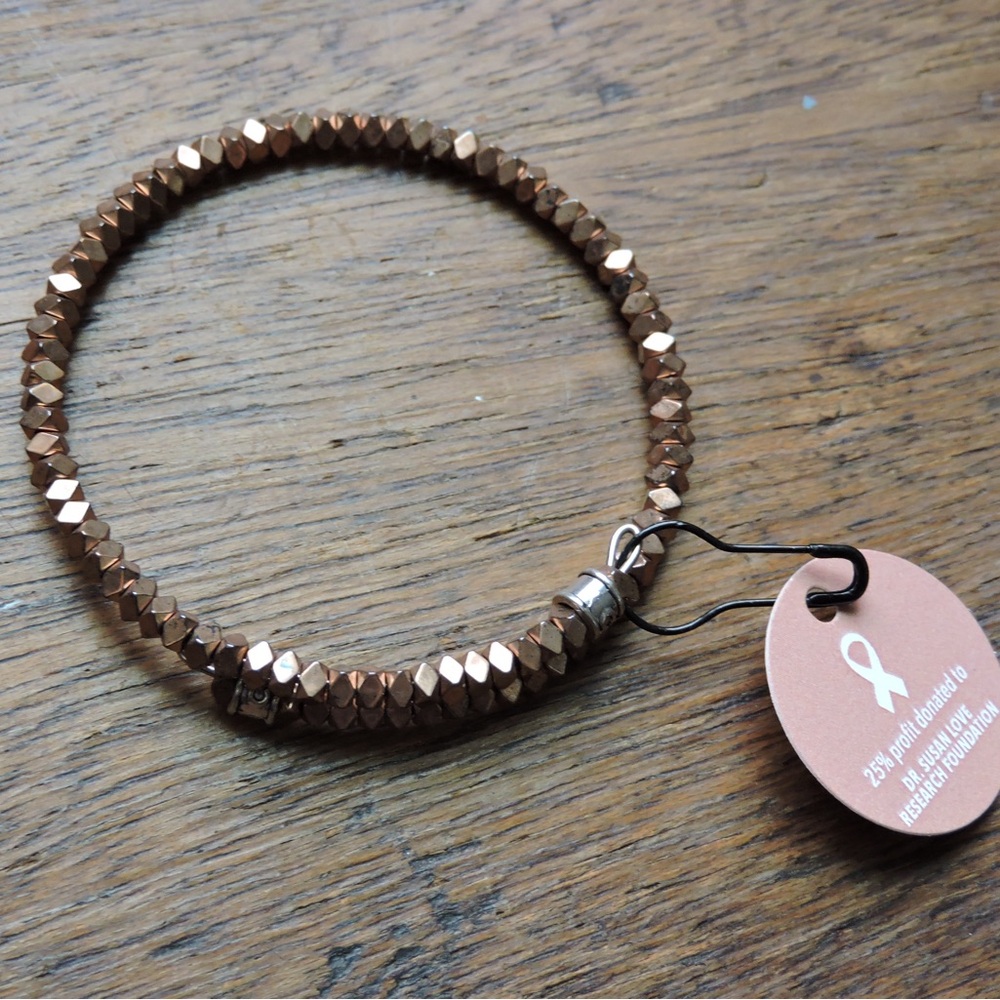 NWT Chavez for Charity Elegant Beaded Bracelet
